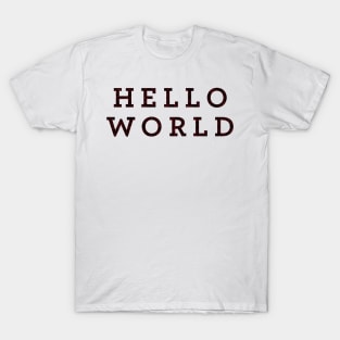 Hello World T-Shirt